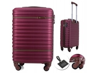 Дорожный чемодан Solier STL957, красный цена и информация | Чемоданы, дорожные сумки | 220.lv