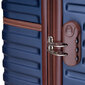 Maza izmēra koferis Solier STL957 S, tumši zils цена и информация | Koferi, ceļojumu somas | 220.lv