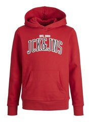 Детская толстовка Jack & Jones 12213292*01, красная, 5715311836211 цена и информация | Свитеры, жилетки, пиджаки для мальчиков | 220.lv