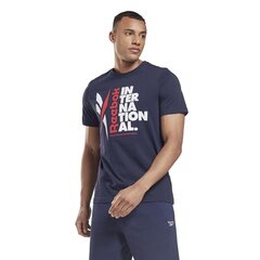 T-SHIRT REEBOK VERBIAGE GRAPHIC TEE GS4205 цена и информация | Мужские футболки | 220.lv