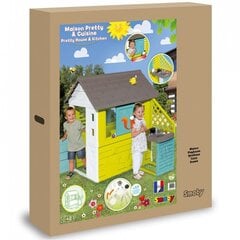 Skaista Smoby dārza māja ar virtuvi cena un informācija | Bērnu rotaļu laukumi, mājiņas | 220.lv