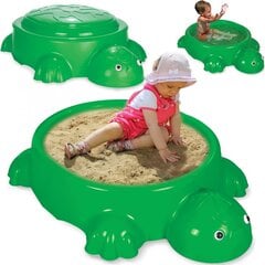 Sandbox - peldbaseins Woopie - bruņurupucis, zaļš cena un informācija | Smilšu kastes, smiltis | 220.lv