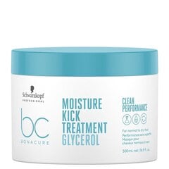 Маска для непослушных волос Schwarzkopf Bonacure Moisture Kick Glycerol (500 ml) цена и информация | Средства для укрепления волос | 220.lv