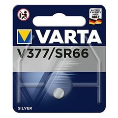 Varta 377 1.55V AG4 SR626W B1 10 gab. cena un informācija | Baterijas | 220.lv