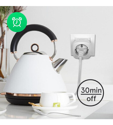 Viedā ligzda WIFI NOUS A7 SMART Plug 16A, TUYA / Smart Life cena un informācija | Elektrības slēdži, rozetes | 220.lv