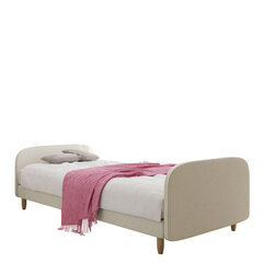 Кровать Moriba 3 120x200 см, бежевая цена и информация | Кровати | 220.lv