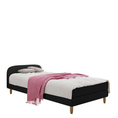 Кровать Moriba 2 120x200 см, черная цена и информация | Кровати | 220.lv