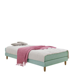 Кровать Moriba 120х200см, зеленая цена и информация | Кровати | 220.lv