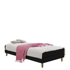 Кровать Moriba 120x200см, черная цена и информация | Кровати | 220.lv
