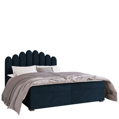 Кровать Beretini 160x200см, синяя цена и информация | Кровати | 220.lv
