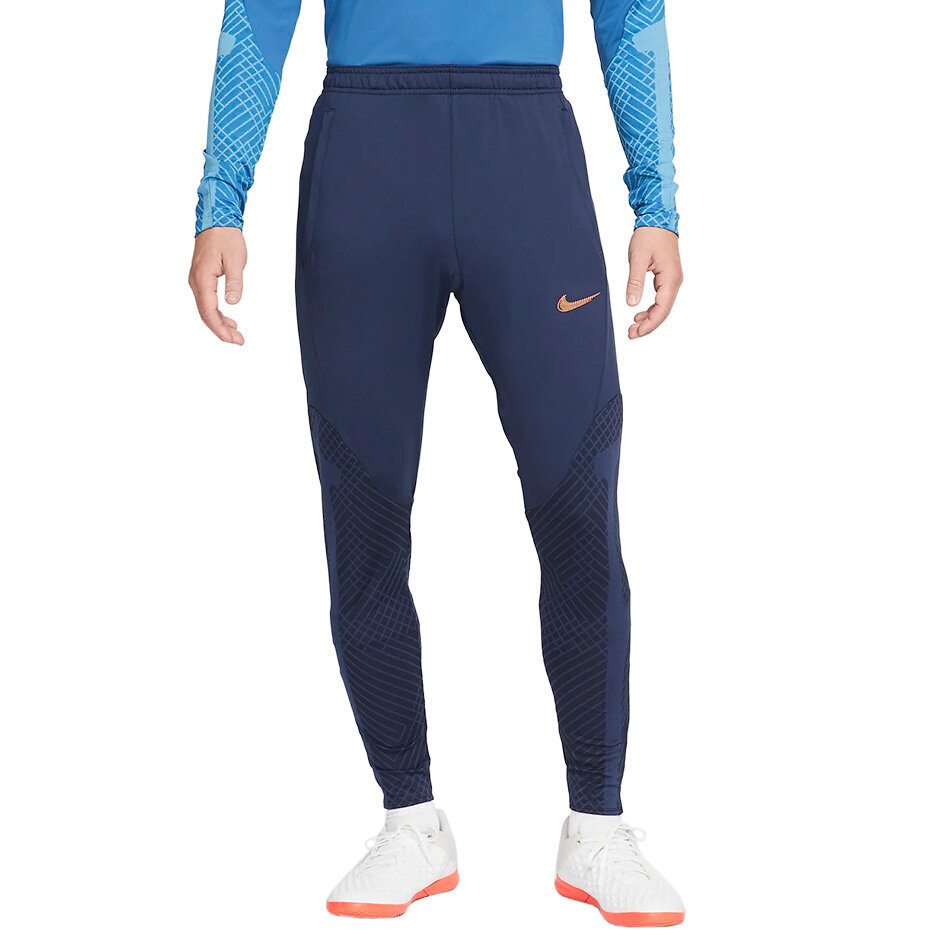 Vīriešu džemperi Nike Dri-Fit Strike Strike Pant Kpz DH8838 410, tumši zils cena un informācija | Futbola formas un citas preces | 220.lv