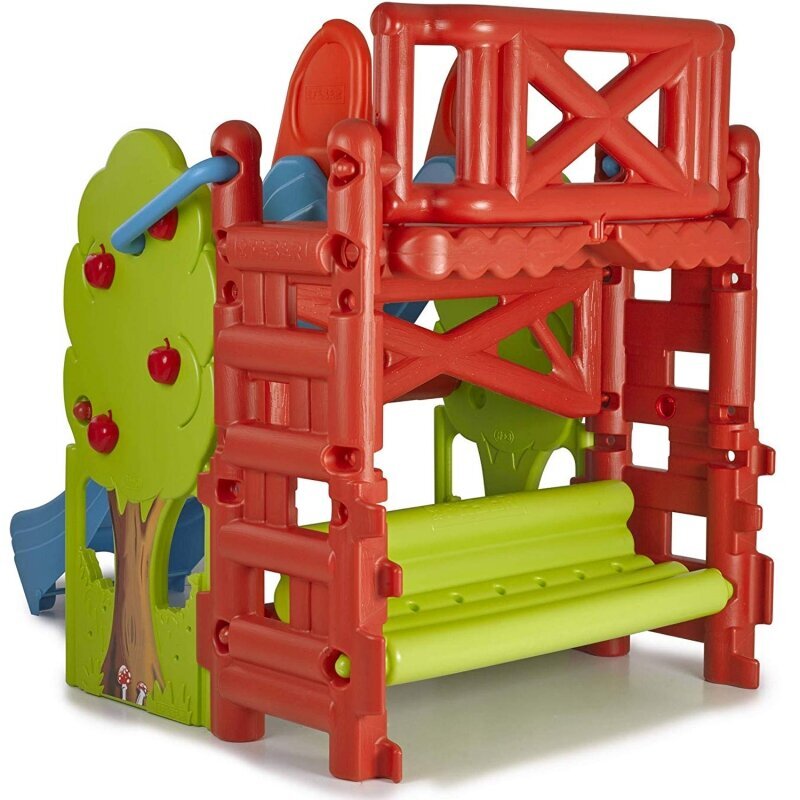 Rotaļu laukums ar slidkalniņu cena un informācija | Bērnu rotaļu laukumi, mājiņas | 220.lv
