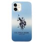 US Polo USHCP12SPCDGBL, paredzēts iPhone 12 mini, zils цена и информация | Telefonu vāciņi, maciņi | 220.lv