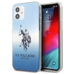 US Polo USHCP12SPCDGBL, paredzēts iPhone 12 mini, zils цена и информация | Чехлы для телефонов | 220.lv