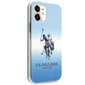 US Polo USHCP12SPCDGBL, paredzēts iPhone 12 mini, zils цена и информация | Telefonu vāciņi, maciņi | 220.lv