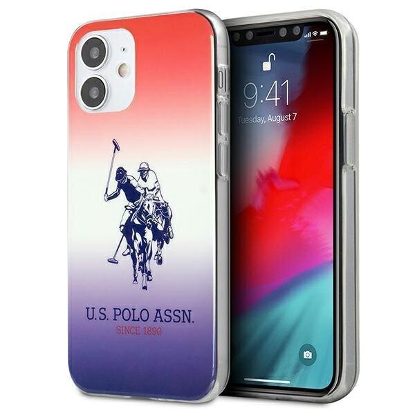 US Polo USHCP12SPCDGBR, paredzēts iPhone 12 mini, daudzkrāsains цена и информация | Telefonu vāciņi, maciņi | 220.lv