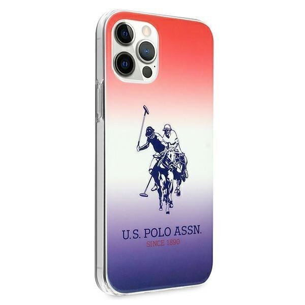 US Polo USHCP12LPCDGBR, paredzēts iPhone 12 Pro Max, daudzkrāsains цена и информация | Telefonu vāciņi, maciņi | 220.lv