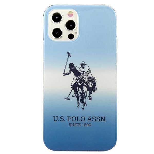 US Polo USHCP12MPCDGBL, paredzēts iPhone 12/12 Pro, zils cena un informācija | Telefonu vāciņi, maciņi | 220.lv