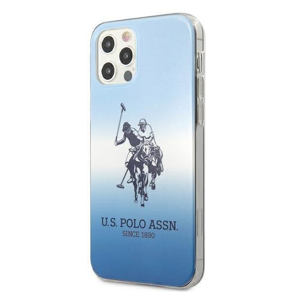 US Polo USHCP12MPCDGBL, paredzēts iPhone 12/12 Pro, zils cena un informācija | Telefonu vāciņi, maciņi | 220.lv