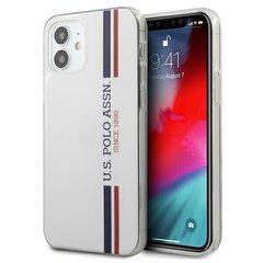 US Polo USHCP12SPCUSSWH, paredzēts iPhone 12 mini, balts cena un informācija | Telefonu vāciņi, maciņi | 220.lv