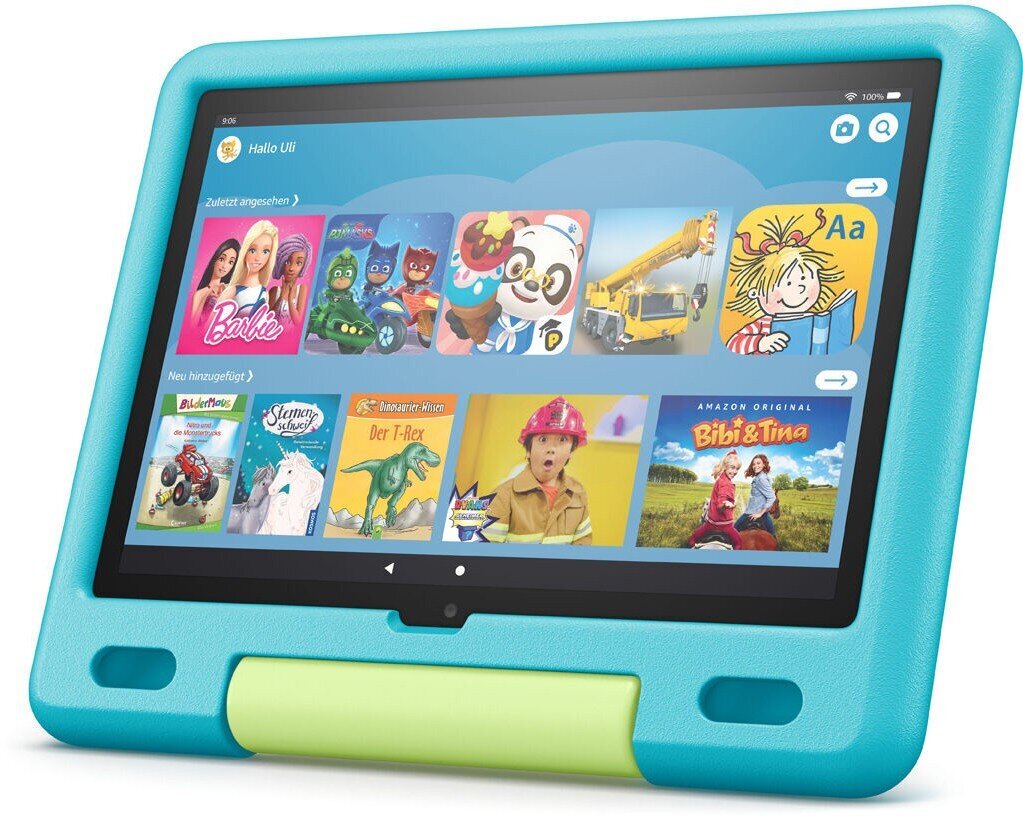 Amazon Fire HD10 Kids (2021), 32 GB, WiFi, akvamarīna cena un informācija | Planšetdatori | 220.lv