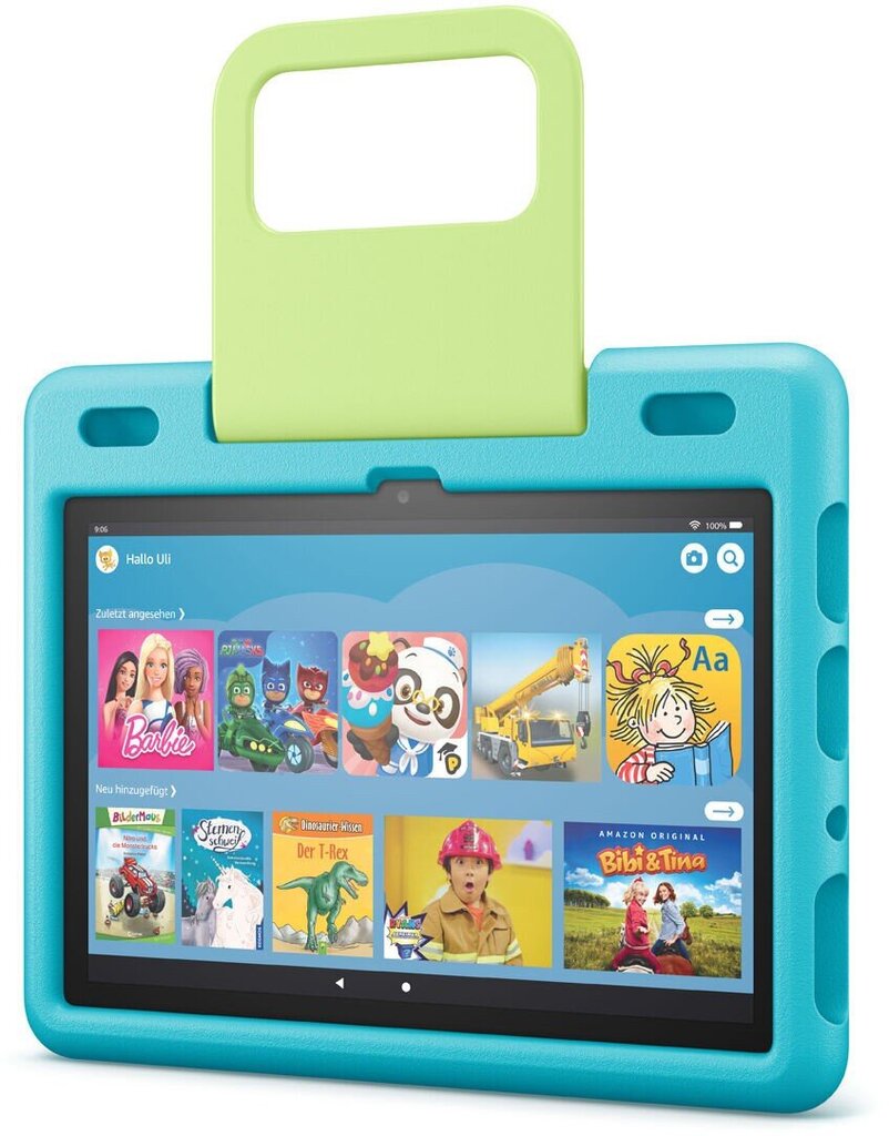 Amazon Fire HD10 Kids (2021), 32 GB, WiFi, akvamarīna цена и информация | Planšetdatori | 220.lv