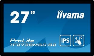 Iiyama TF2738MSC-B2 cena un informācija | Iiyama Datortehnika | 220.lv