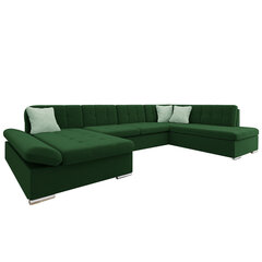 Stūra dīvāns Bergen, zaļš cena un informācija | Stūra dīvāni | 220.lv
