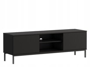 TV galdiņš Marinez 2D, melns cena un informācija | TV galdiņi | 220.lv