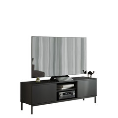 ТВ столик Marinez 2D, черный цена и информация | Тумбы под телевизор | 220.lv