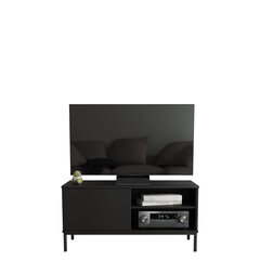 TV galdiņš Marinez 1D, melns cena un informācija | TV galdiņi | 220.lv