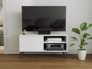 TV galdiņš Marinez 1D, balts cena un informācija | TV galdiņi | 220.lv
