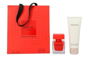 Набор Narciso Rodriguez Rouge EDP 30 мл + лосьон для тела 75 мл цена и информация | Женские духи | 220.lv