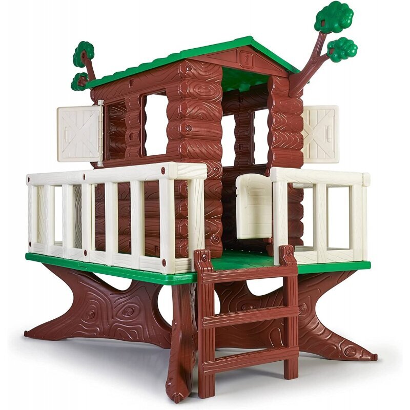 Bērnu dārza mājiņa koka virsotnē цена и информация | Bērnu rotaļu laukumi, mājiņas | 220.lv