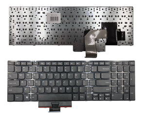 Tastatūra Lenovo: Thinkpad Edge E520, E525 (ar rāmi) cena un informācija | Komponentu piederumi | 220.lv