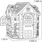 Liela bērnu dārza māja Feber cena un informācija | Bērnu rotaļu laukumi, mājiņas | 220.lv