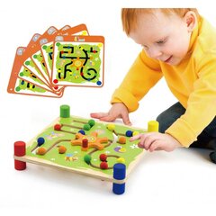 Деревянная игровая доска для ребенка цена и информация | Игрушки для малышей | 220.lv