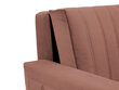 Dīvāns-gulta Clivia Glam 2, smilškrāsas cena un informācija | Dīvāni | 220.lv
