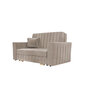 Dīvāns-gulta Clivia Glam 2, smilškrāsas cena un informācija | Dīvāni | 220.lv