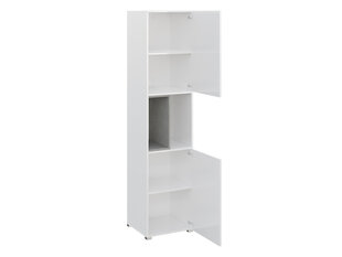 Шкаф Sigma 2D, белый/серый/коричневый цвет цена и информация | Шкафчики в гостиную | 220.lv