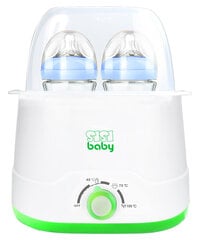 Divkāršs sildītājs SBC-204 SisiBaby® pudelēm цена и информация | Стерилизаторы и подогреватели для бутылочек | 220.lv