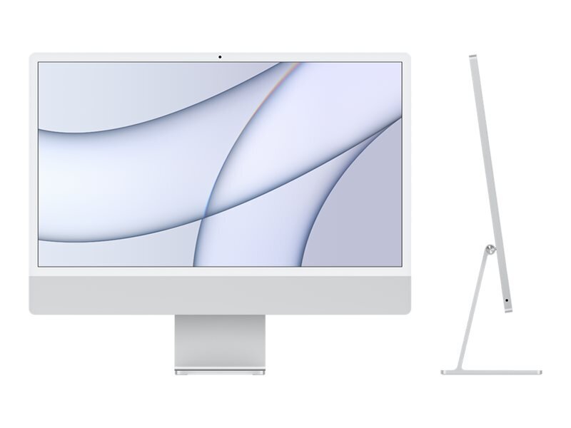 Apple iMac 24” M1 8/512GB Silver SWE MGPD3KS/A cena un informācija | Stacionārie datori | 220.lv