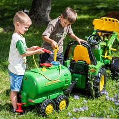 Bērnu divu asu autocisterna - Rolly Toys, zaļa cena un informācija | Bērnu elektroauto | 220.lv