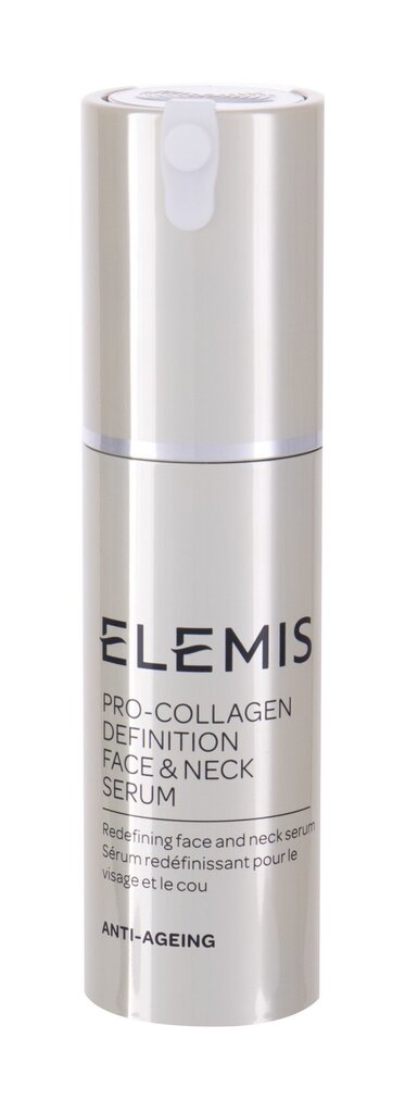 Sejas un kakla serums nobriedušai ādai Elemis Pro-Collagen Definition 30 ml cena un informācija | Serumi sejai, eļļas | 220.lv