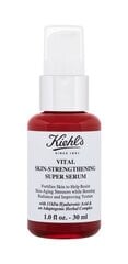 Mitrinošs sejas serums Kiehl's Vital Skin-Strengthening, 30 ml cena un informācija | Serumi sejai, eļļas | 220.lv