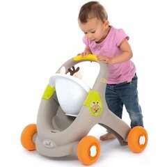 Smoby MiniKiss 3in1 leļļu rati, brūni cena un informācija | Rotaļlietas meitenēm | 220.lv