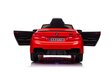 BMW M5 vienvietīgs elektroauto, lakots sarkans цена и информация | Bērnu elektroauto | 220.lv