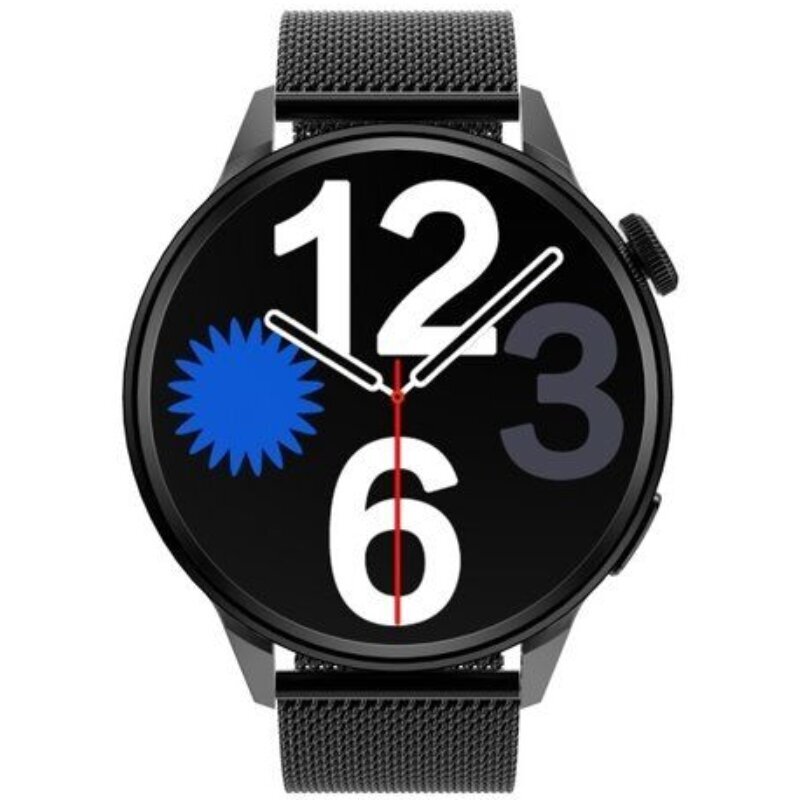 DT4 Steel Black цена и информация | Viedpulksteņi (smartwatch) | 220.lv