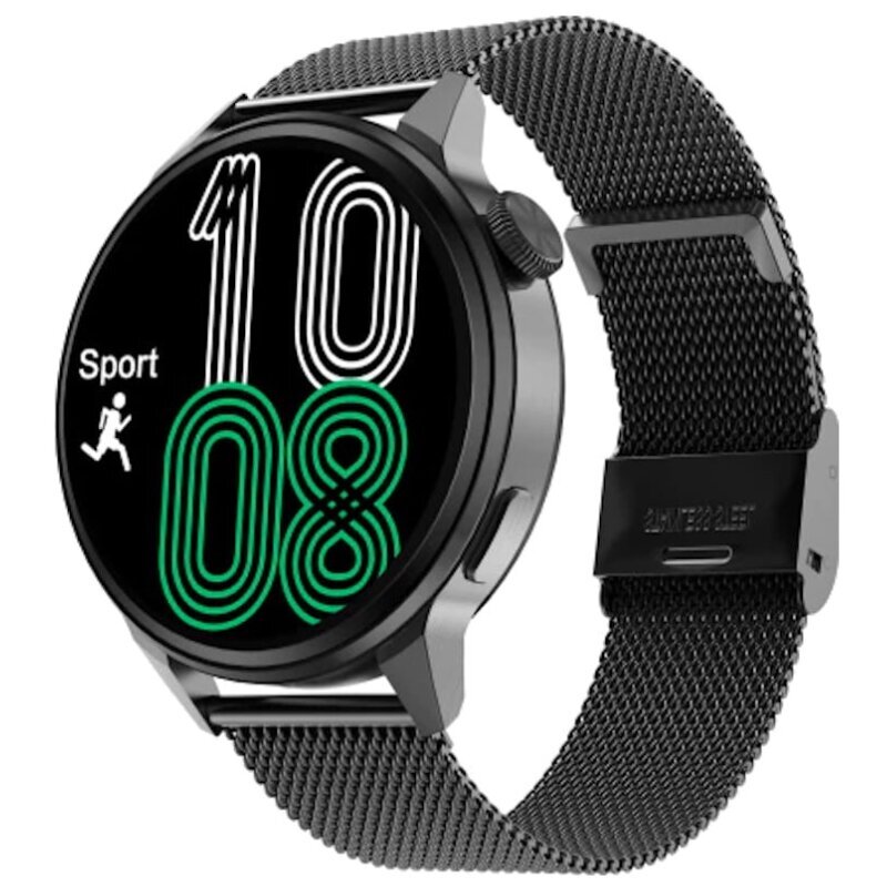 DT4 Steel Black cena un informācija | Viedpulksteņi (smartwatch) | 220.lv