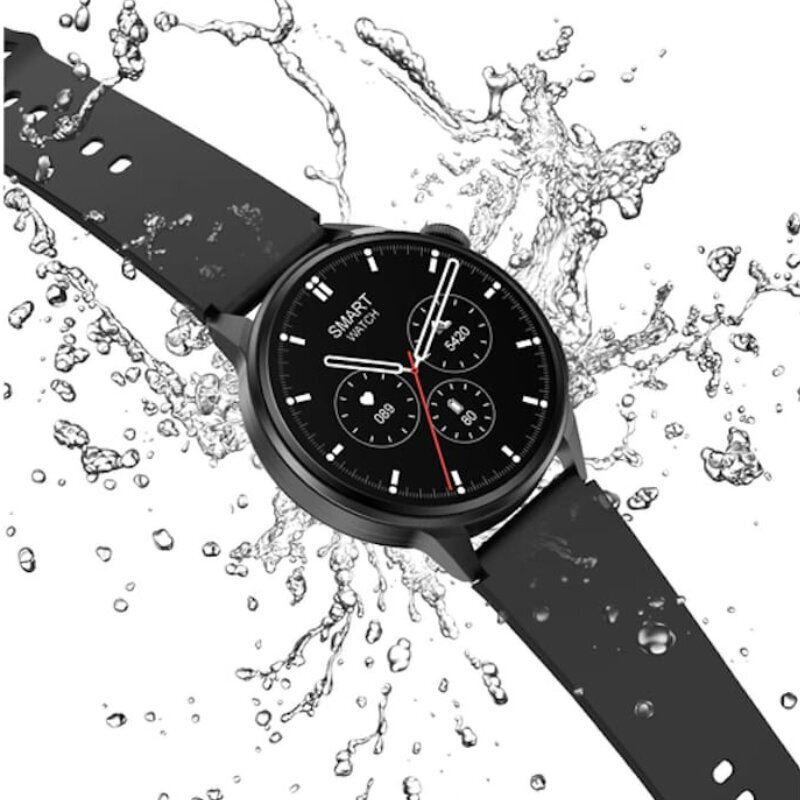 DT4 Steel Black cena un informācija | Viedpulksteņi (smartwatch) | 220.lv